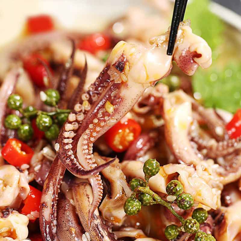 麻辣鱿鱼头250g盒3盒