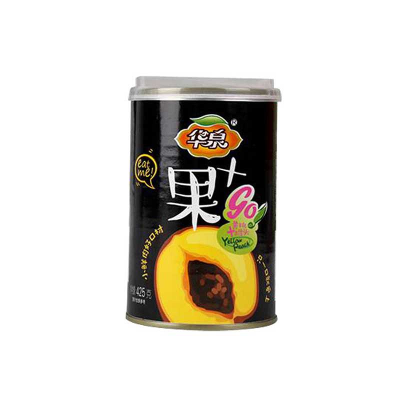  华泉黄桃罐头425g*5铁罐自有果园不催熟河北特产水果罐头