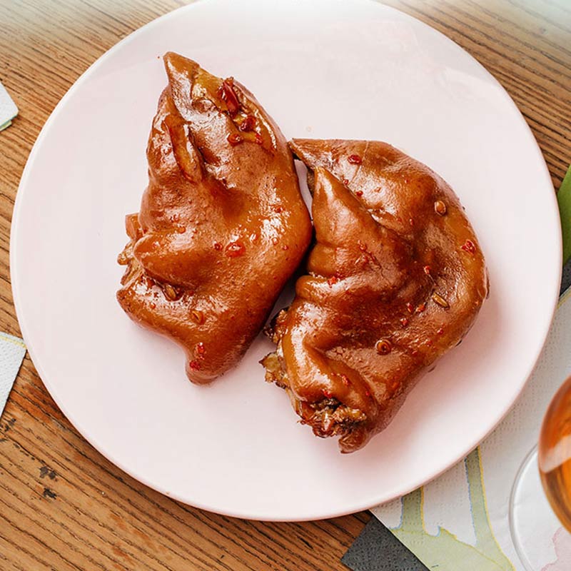 温州特产老卤猪蹄500g(两种口味任选)