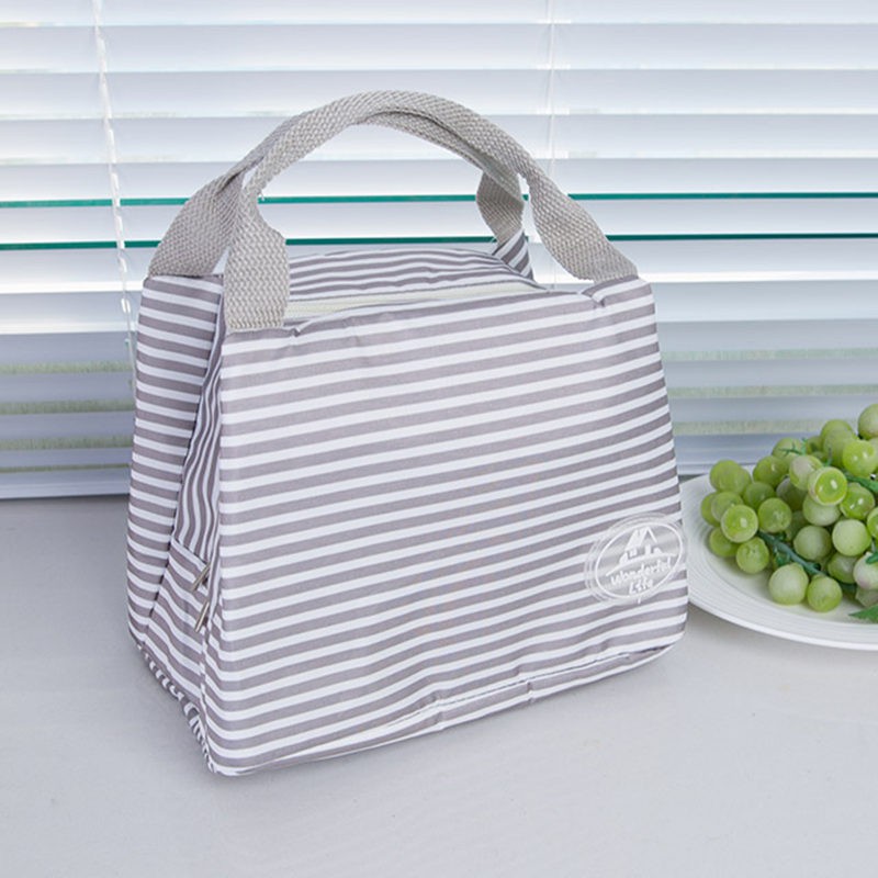 宝优妮 午餐饭盒保温袋防水手提包DQ9003系列---买一送一，送主品，实发两件