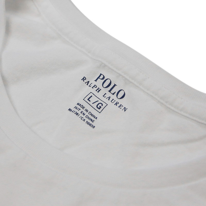 Polo Ralph Lauren男士圆领短袖T恤·白色