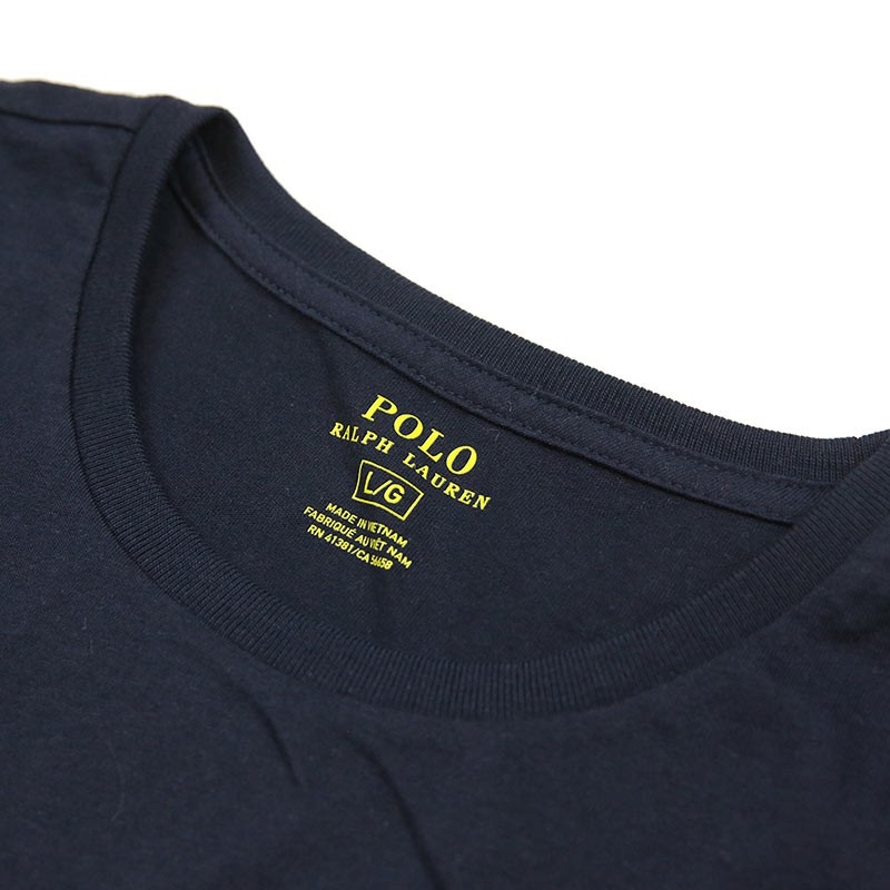 Polo Ralph Lauren男士短袖T恤·深蓝色