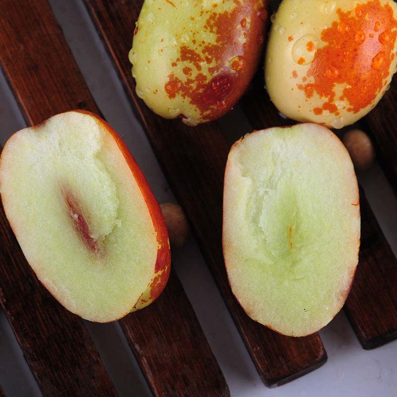 云南蒙自冰糖脆枣7斤脆甜鲜枣共同