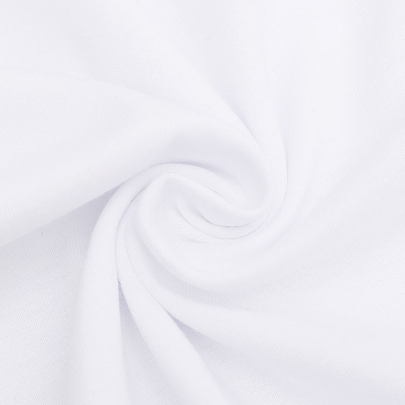 莱恩雷迪新款时尚印花丝光棉男士短袖T恤102288600·白色
