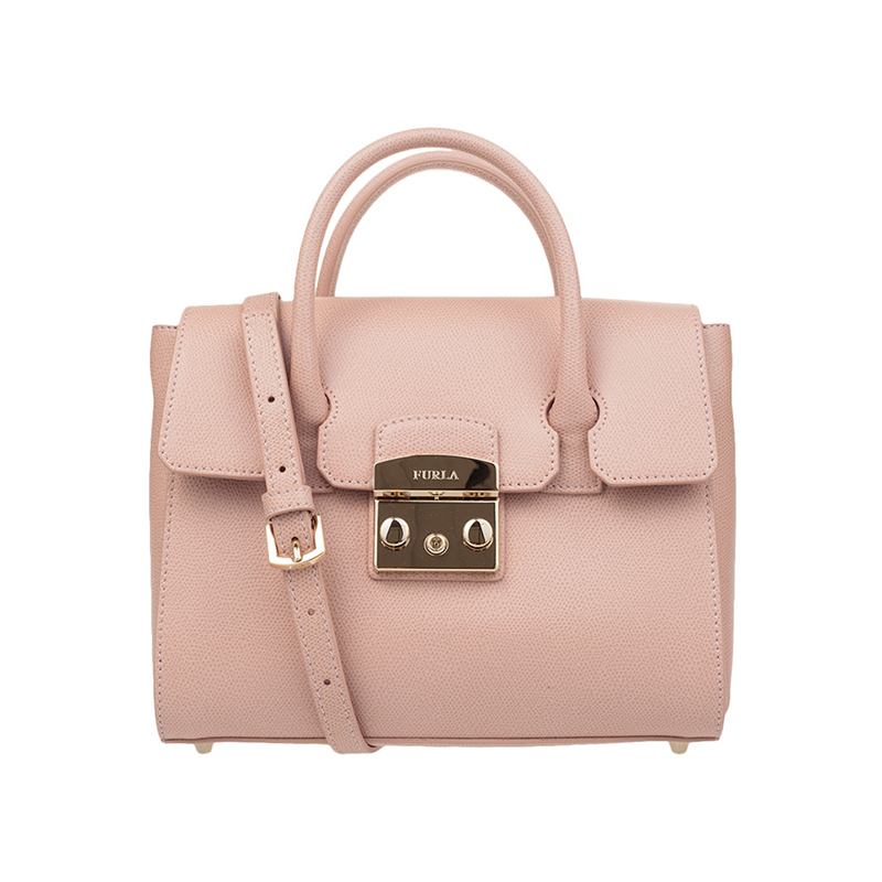 furla/芙拉女士单肩手提包通勤包·粉色