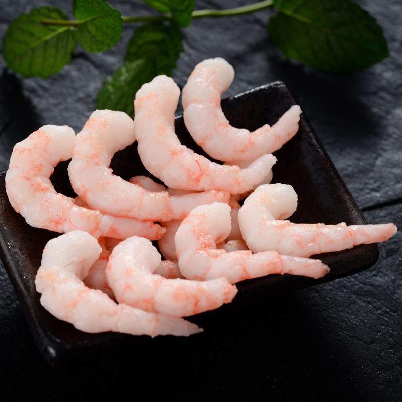 加拿大原装进口北极甜虾仁750g*2