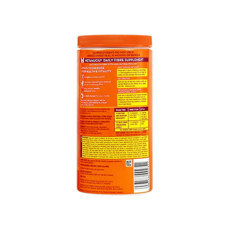 澳洲直邮 MetaMucil膳食纤维粉·673g2瓶