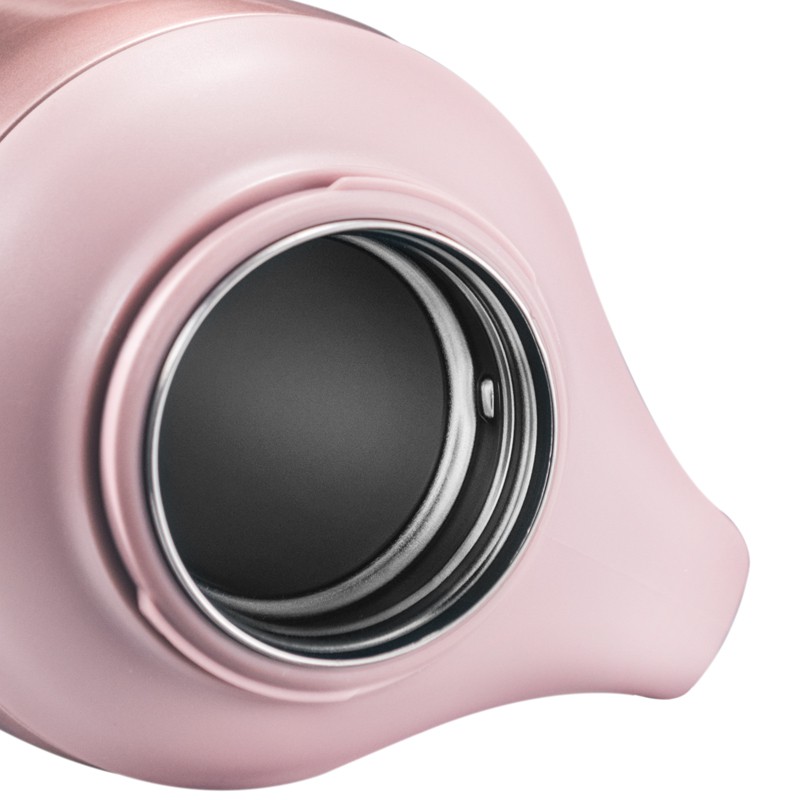 泰福高新款不锈钢大容量家用保温暖水壶2.1L·粉色