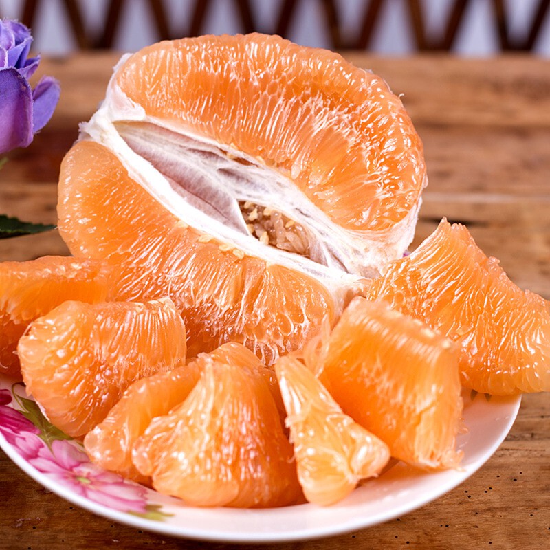方家铺子 琯溪蜜柚-四宝柚 （红+白+黄金+三红）4粒（单果900-1300g）