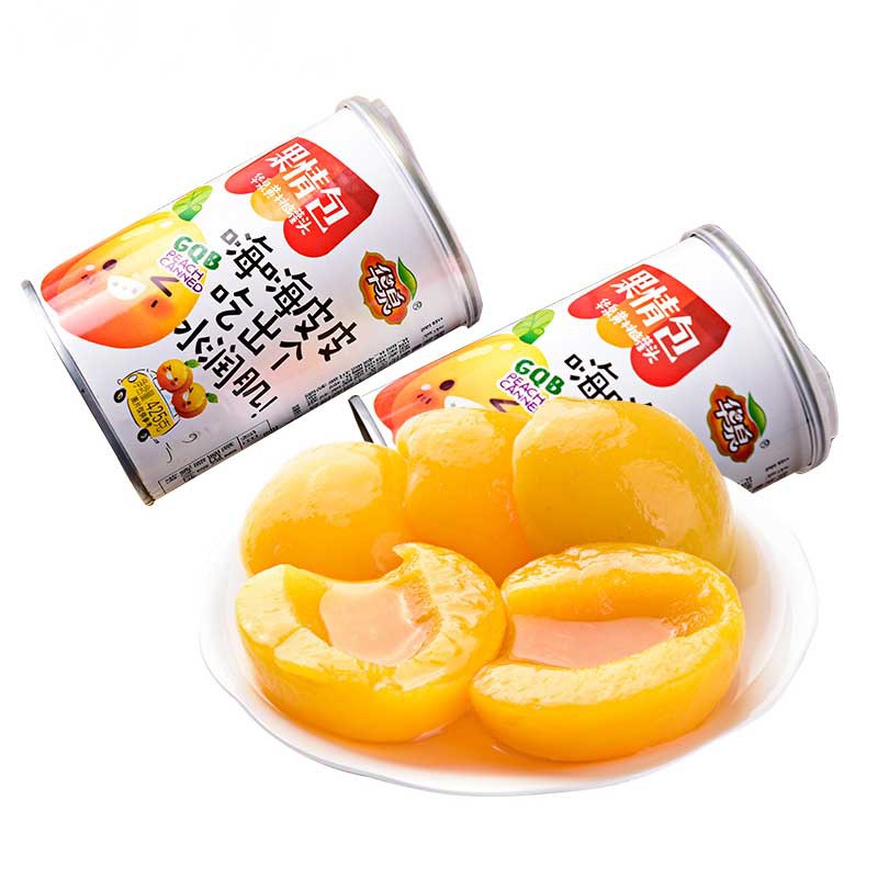华泉新鲜混合口味水果罐头425g*10罐