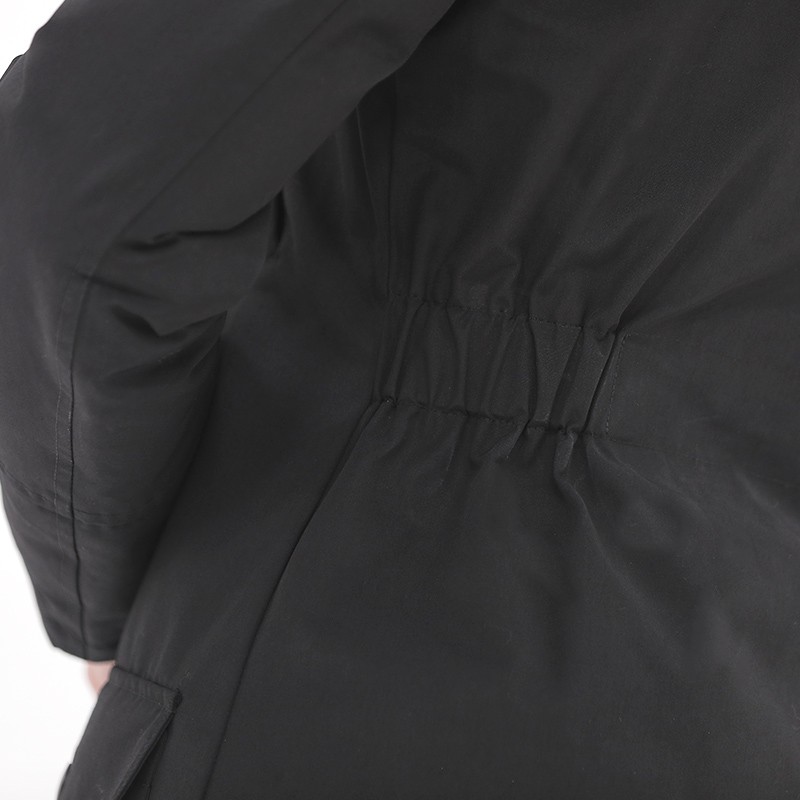加拿大SaintDyfan强防水厚款女士白鹅绒服（升级款）·黑色