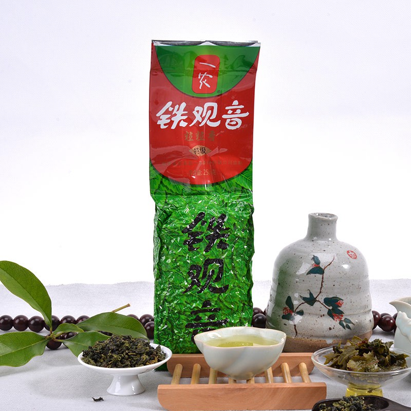 一农特级粒粒香铁观音250g袋乌龙茶福建茗茶茶叶