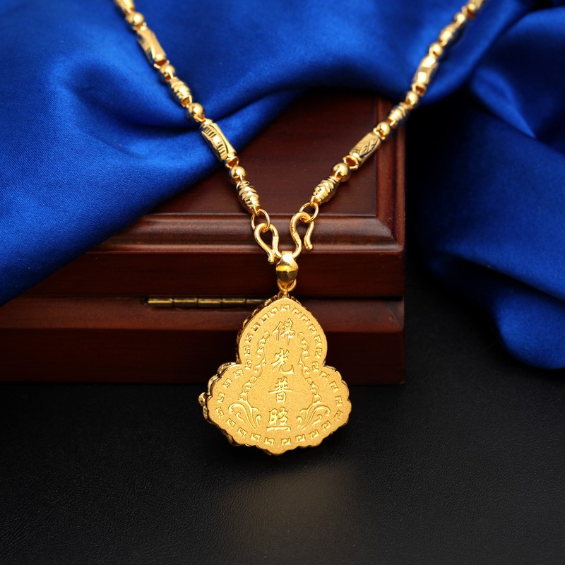 兆亮珠宝 火焰佛 足金999 佛挂坠吊坠7.45g配挂绳