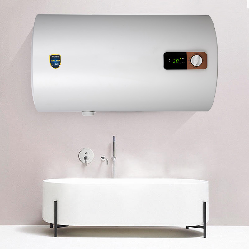 韩国现代 80升电热水器超大容量储水式圆桶电热水器80la17不包安装