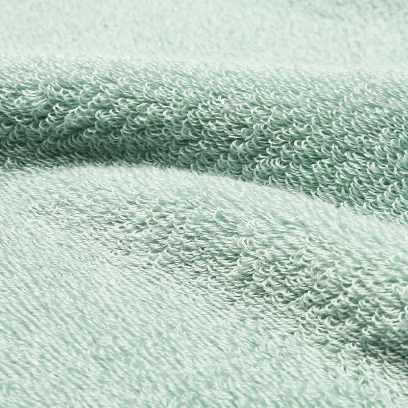 大朴阿瓦提毛巾两条装34x76cm·浅绿条纹/浅绿素色