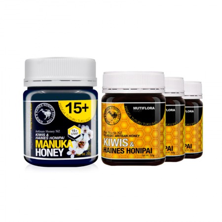 基维氏新西兰umf15麦卢卡蜂蜜1瓶超值加赠所有评论