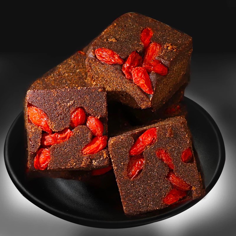 云南特产黑糖500g2罐共1000g口味多选枸杞