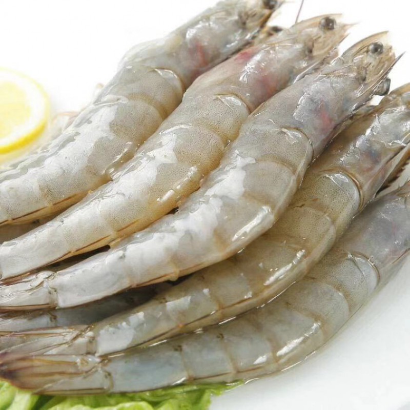 厄瓜多尔进口白虾 2kg  70-90头