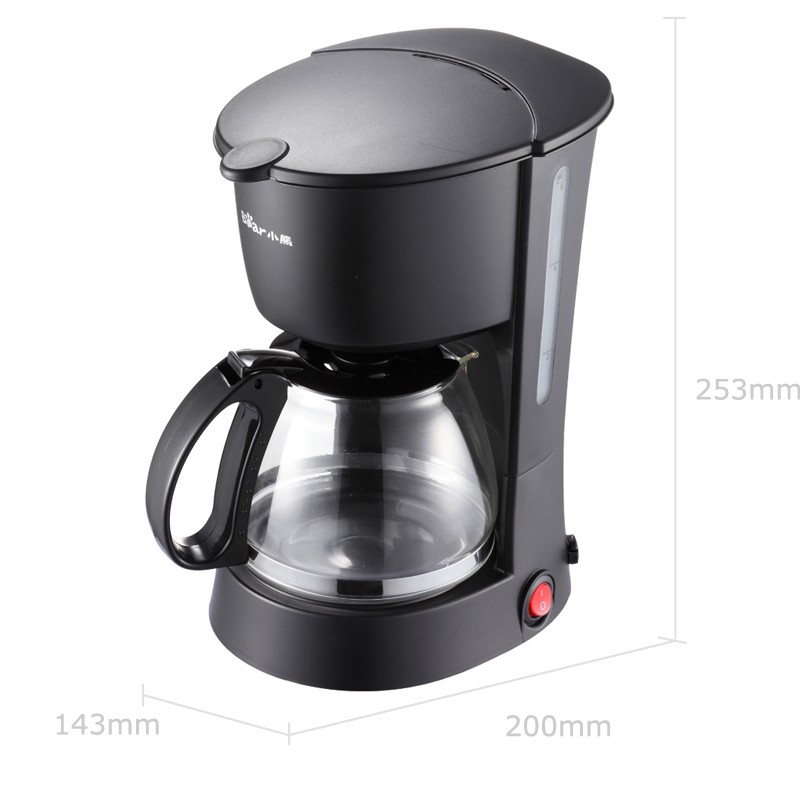 小熊（bear）0.6L美式家用电动咖啡壶滴漏式小型煮茶煮咖啡壶KFJ-403