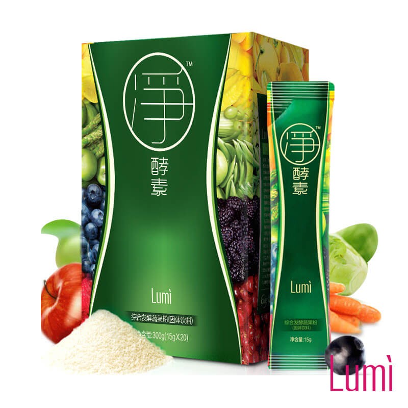 中国台湾Lumi净酵素粉（15g×20袋/盒）