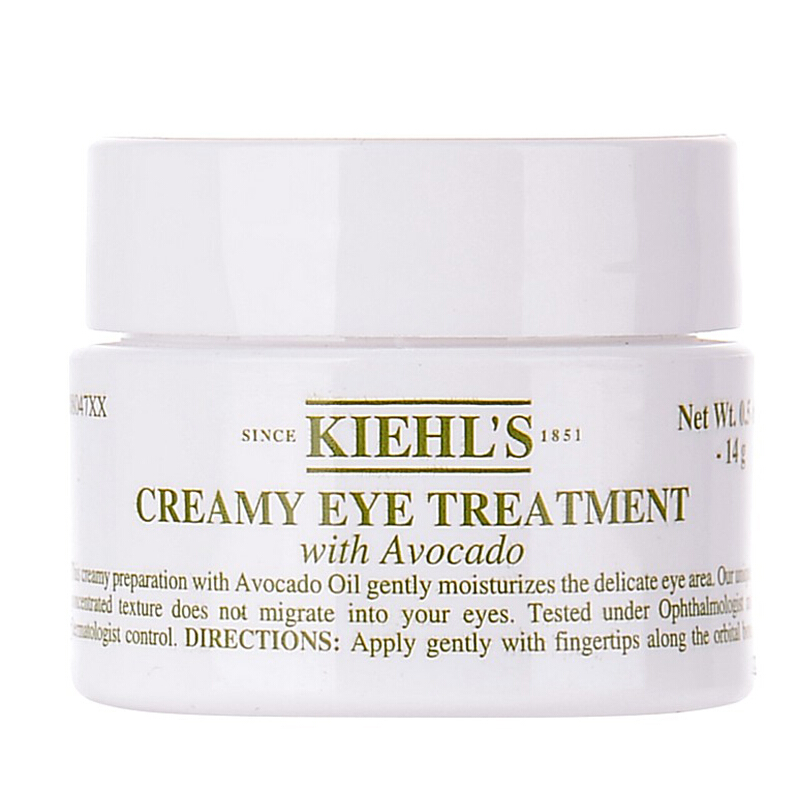 香港直邮 kiehls科颜氏 牛油果眼霜 14克/瓶 【合适干皮使用】