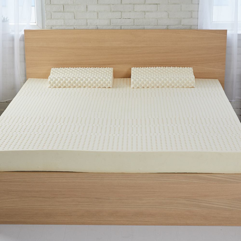 泰国latex systems原装进口7.5cm乳胶床垫1.5米