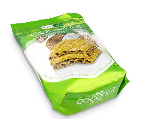 澳洲直邮 tropical fields香浓椰奶味椰子卷·2袋