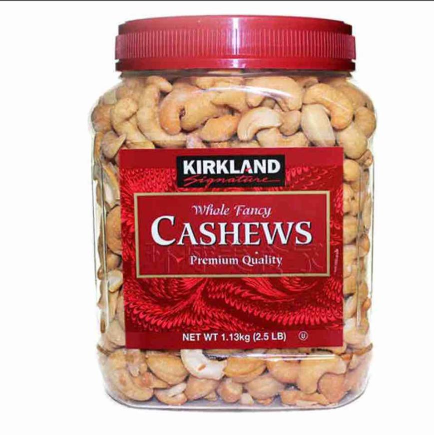 costco盐味腰果1.13kg超大罐